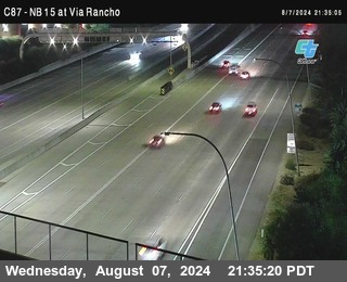 NB 15 & Via Rancho Pkwy