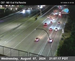 NB 15 & Via Rancho Pkwy