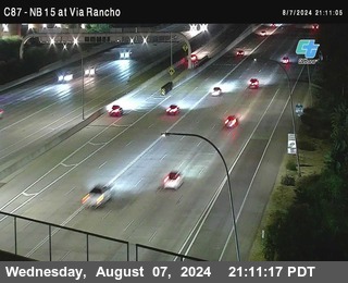 NB 15 & Via Rancho Pkwy