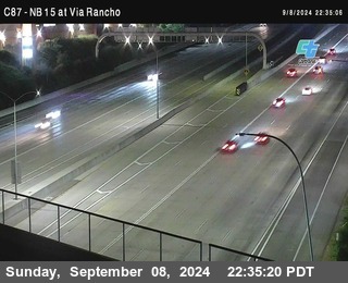 NB 15 & Via Rancho Pkwy