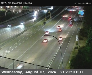 NB 15 & Via Rancho Pkwy