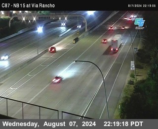 NB 15 & Via Rancho Pkwy