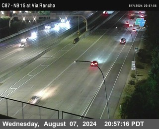 NB 15 & Via Rancho Pkwy