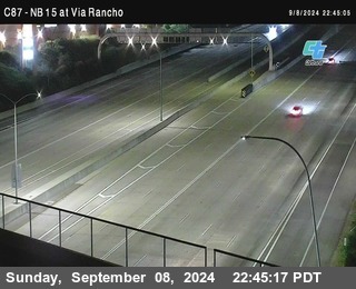 NB 15 & Via Rancho Pkwy