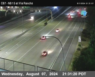 NB 15 & Via Rancho Pkwy