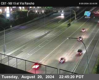 NB 15 & Via Rancho Pkwy