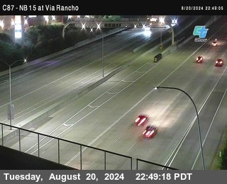 NB 15 & Via Rancho Pkwy