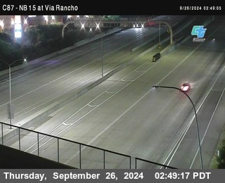 NB 15 & Via Rancho Pkwy