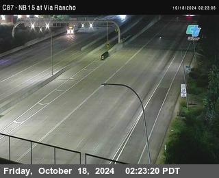 NB 15 & Via Rancho Pkwy