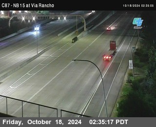 NB 15 & Via Rancho Pkwy