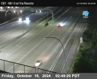 NB 15 & Via Rancho Pkwy