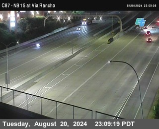 NB 15 & Via Rancho Pkwy