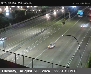 NB 15 & Via Rancho Pkwy