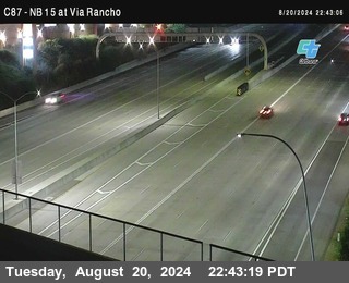 NB 15 & Via Rancho Pkwy