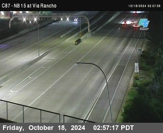 NB 15 & Via Rancho Pkwy