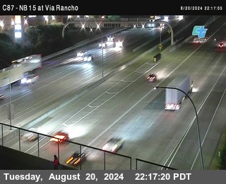 NB 15 & Via Rancho Pkwy