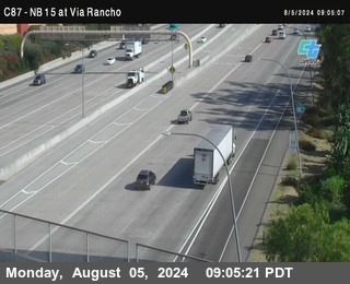 NB 15 & Via Rancho Pkwy