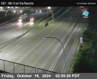 NB 15 & Via Rancho Pkwy