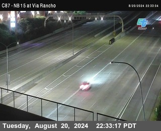 NB 15 & Via Rancho Pkwy