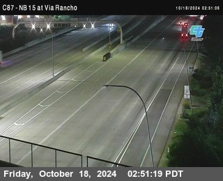 NB 15 & Via Rancho Pkwy