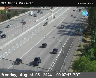 NB 15 & Via Rancho Pkwy