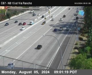 NB 15 & Via Rancho Pkwy