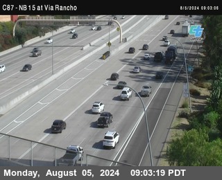 NB 15 & Via Rancho Pkwy