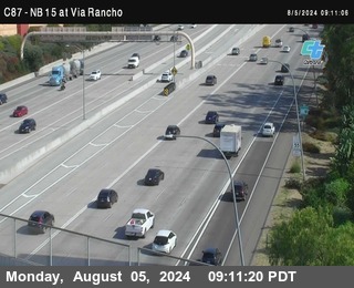 NB 15 & Via Rancho Pkwy