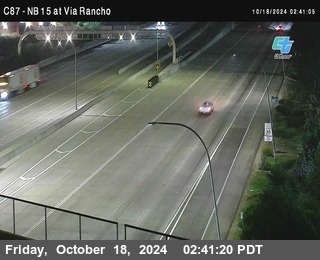 NB 15 & Via Rancho Pkwy