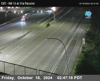 NB 15 & Via Rancho Pkwy