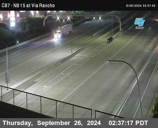 NB 15 & Via Rancho Pkwy