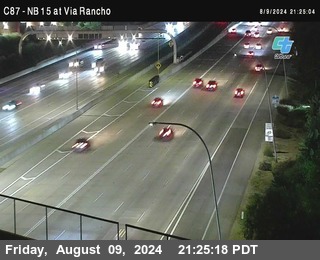 NB 15 & Via Rancho Pkwy