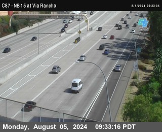 NB 15 & Via Rancho Pkwy