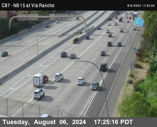 NB 15 & Via Rancho Pkwy