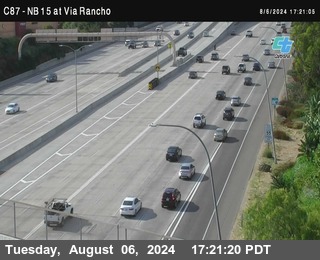 NB 15 & Via Rancho Pkwy