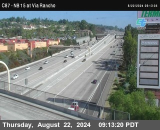 NB 15 & Via Rancho Pkwy