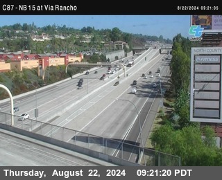 NB 15 & Via Rancho Pkwy