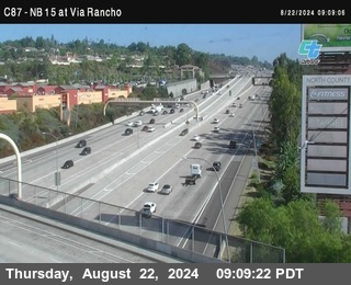 NB 15 & Via Rancho Pkwy