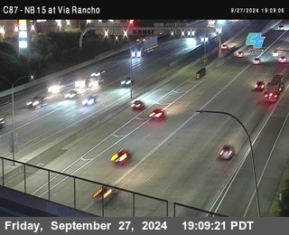 NB 15 & Via Rancho Pkwy