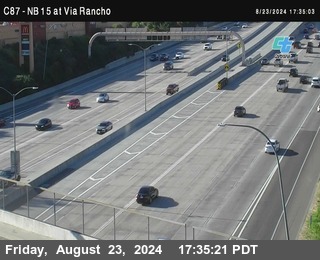 NB 15 & Via Rancho Pkwy