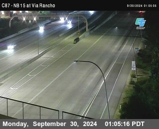 NB 15 & Via Rancho Pkwy