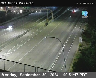 NB 15 & Via Rancho Pkwy