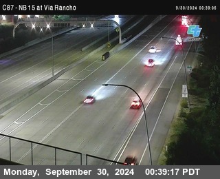 NB 15 & Via Rancho Pkwy