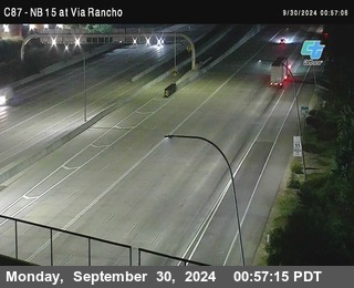 NB 15 & Via Rancho Pkwy