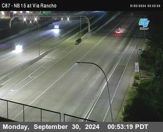 NB 15 & Via Rancho Pkwy