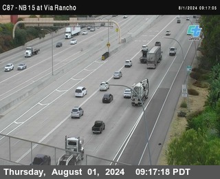 NB 15 & Via Rancho Pkwy