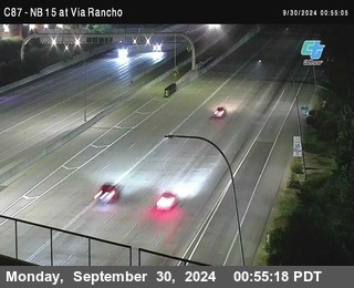 NB 15 & Via Rancho Pkwy