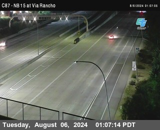 NB 15 & Via Rancho Pkwy