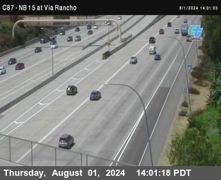 NB 15 & Via Rancho Pkwy