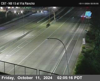 NB 15 & Via Rancho Pkwy